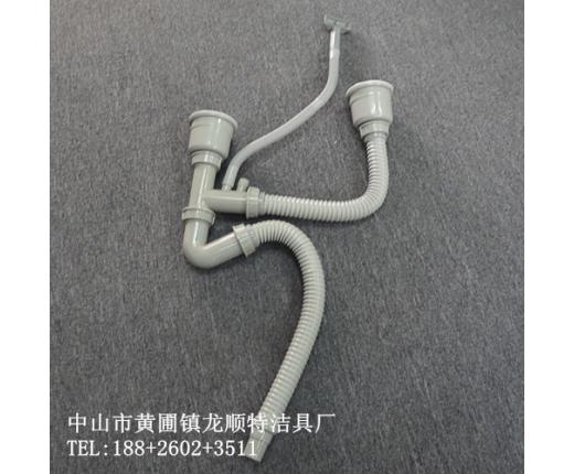 龙顺特不锈钢水槽下水器